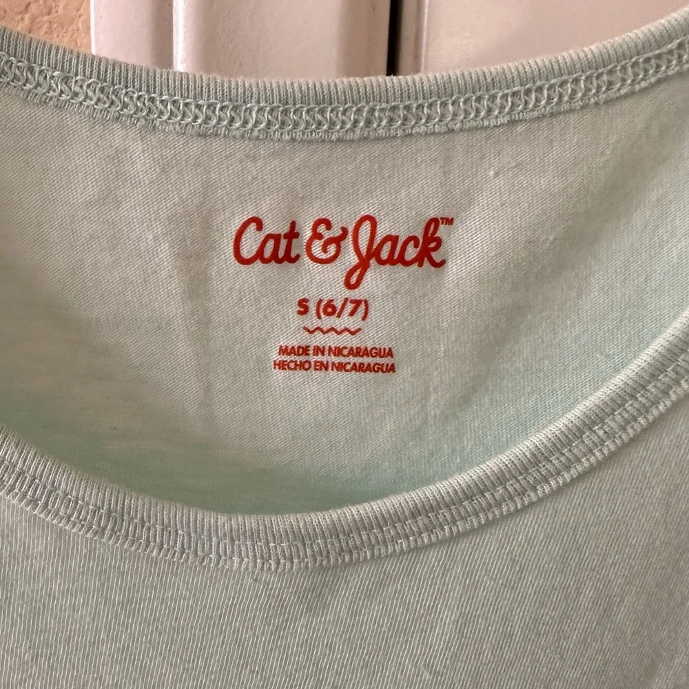 Cat & Jack Aqua Green Boys Tank Size 6/7yrs - Picture 2 of 4